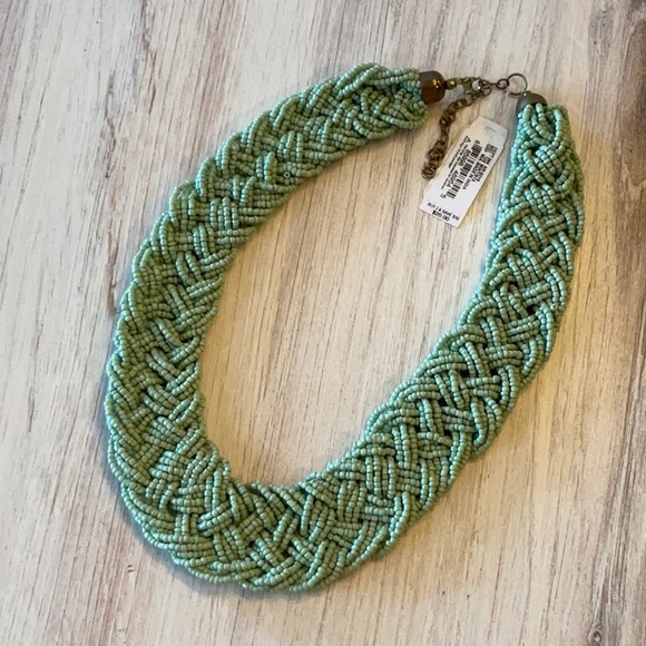 NEW Dillards Mint Necklace - Picture 2 of 2